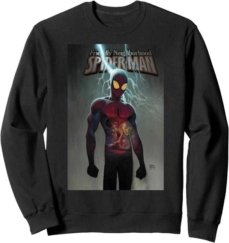 Marvel Spider-Man Lightning Strike Cover Sweatshirt