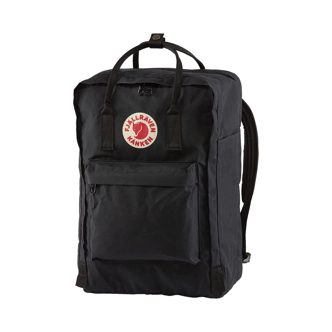 Fjällräven Unisex Rucksack Kånken, black, 43 x 30 x 18 cm, 20 liter, F27173-550 Single, Single