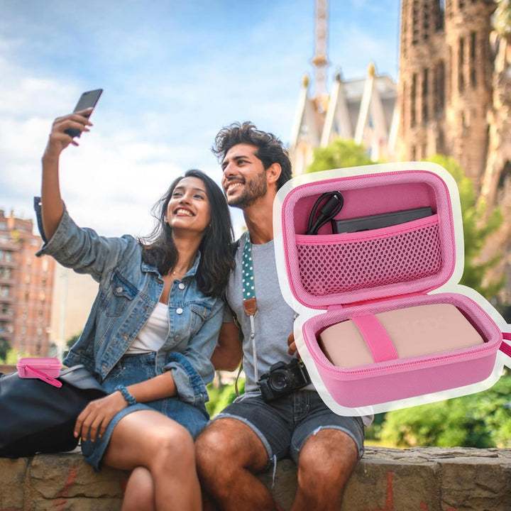 co2CREA Harte reiseschutzhülle Etui Tasche für Fujifilm Instax Mini Link/instax Mini Link 2 /Mini Li