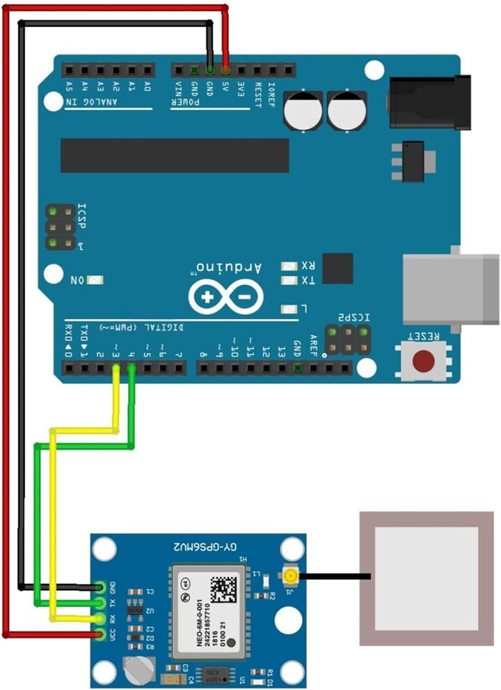 GY-NEO6MV2 GPS Modul,GPS Modul mit Antennen-Flugsteuerung,GPS Flugsteuerungsmodul mit superstarker,G