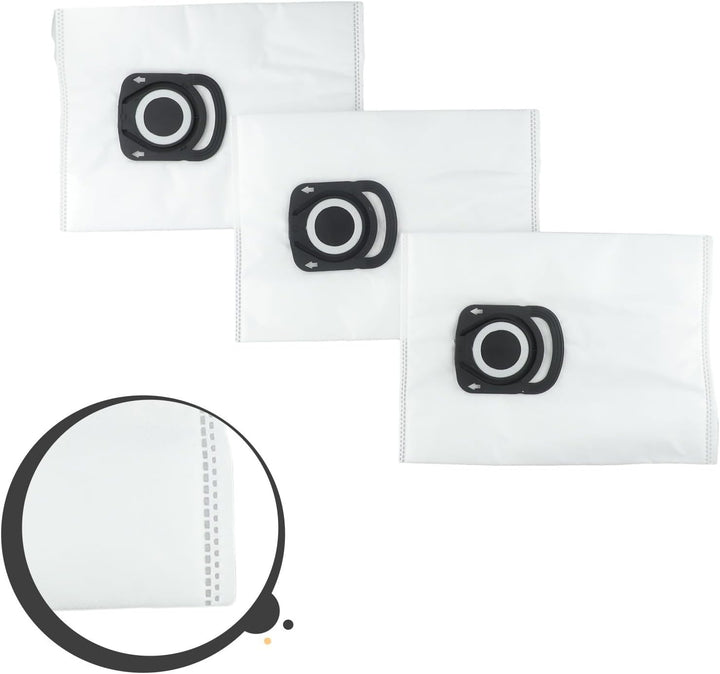 Vliesstoff-Staubbeutel für XPlorer Serie 75 S+, perfekte Passform, hohe Filterkapazität, 10 Stück, 1