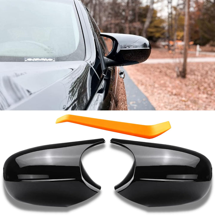 Sport Spiegelkappen Passt auf BMW 3er E90 E91 E92 E93 Auto Tuning Zubehör Aussen Accessoires Nur LCI