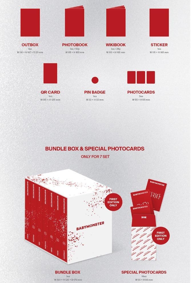 Dreamus BABYMONSTER BABYMONS7ER 1. Mini-Album YG Tag Album Ver (Pharita), PHARITA