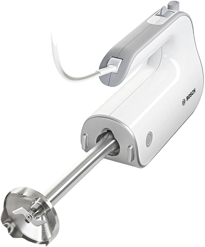 Bosch Edelstahlmixfuss MFZ4060, Sonderzubehör, Vier-Klingen-Messer "Quattro Blade", skalierter Mixbe