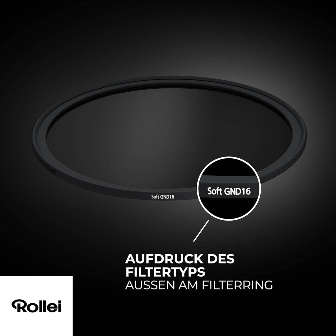 Rollei F:X Pro Magnetischer Softer-Verlaufsfilter GND16 MK II 82mm, super kratzfester magnetischer G