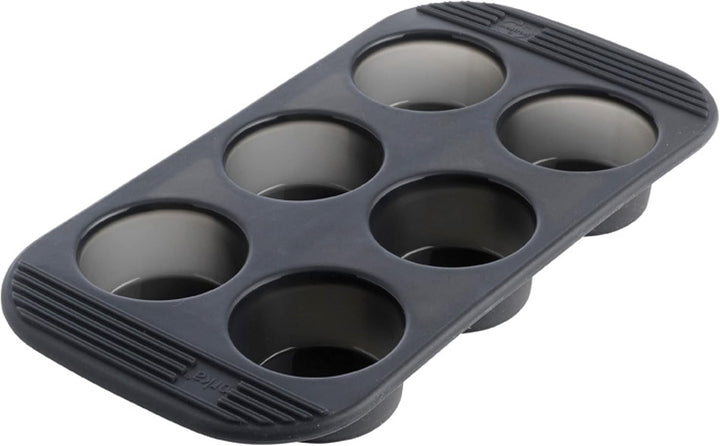Mastrad Backform, Silicone Muffin-Backform 6er, Muffin-Backform 6er