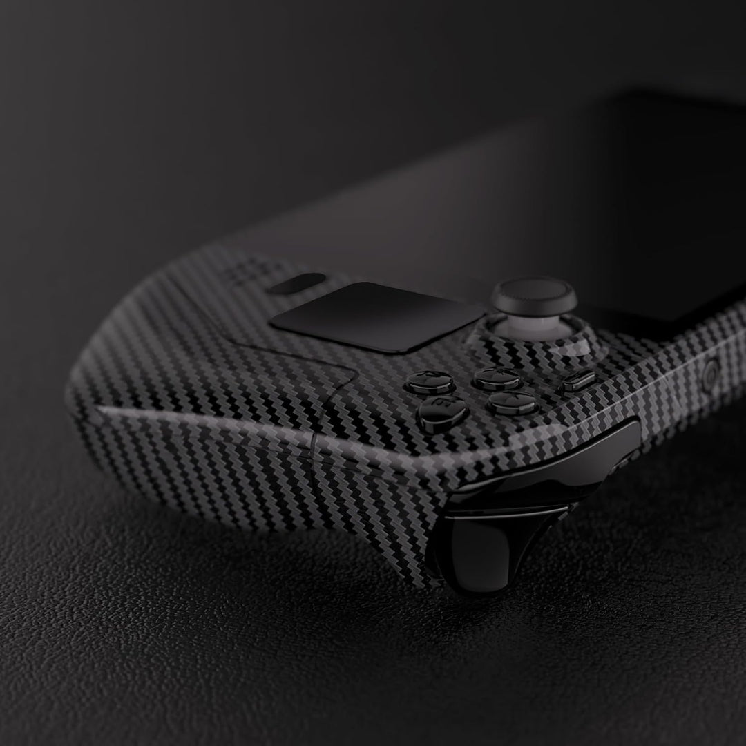 eXtremeRate Ersatz Full Case &amp; Tasten Set für Steam Deck, DIY-Gehäuse Fronthülle/Rückplatte/Trigger