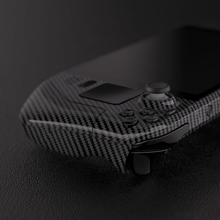 eXtremeRate Ersatz Full Case &amp; Tasten Set für Steam Deck, DIY-Gehäuse Fronthülle/Rückplatte/Trigger