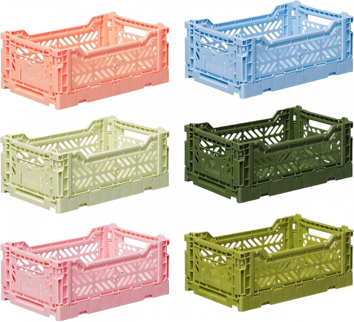 Ay-Kasa Mini Box Design Faltbox Spielzeugkiste 27 x 17 x 10,5 cm Baby Blue