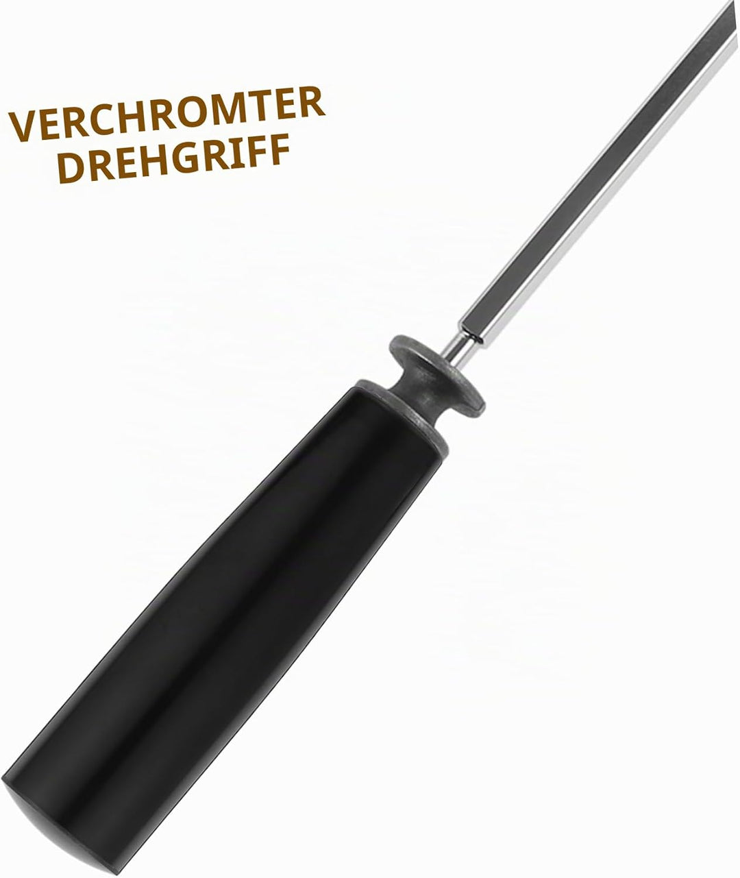 Grill Zubehör Drehbares Handrad Bakelit Griff Ersatz Drehgriff Gewindehandrad Kurbelgriff Metall Wer