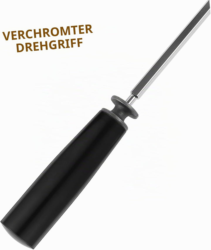 Grill Zubehör Drehbares Handrad Bakelit Griff Ersatz Drehgriff Gewindehandrad Kurbelgriff Metall Wer