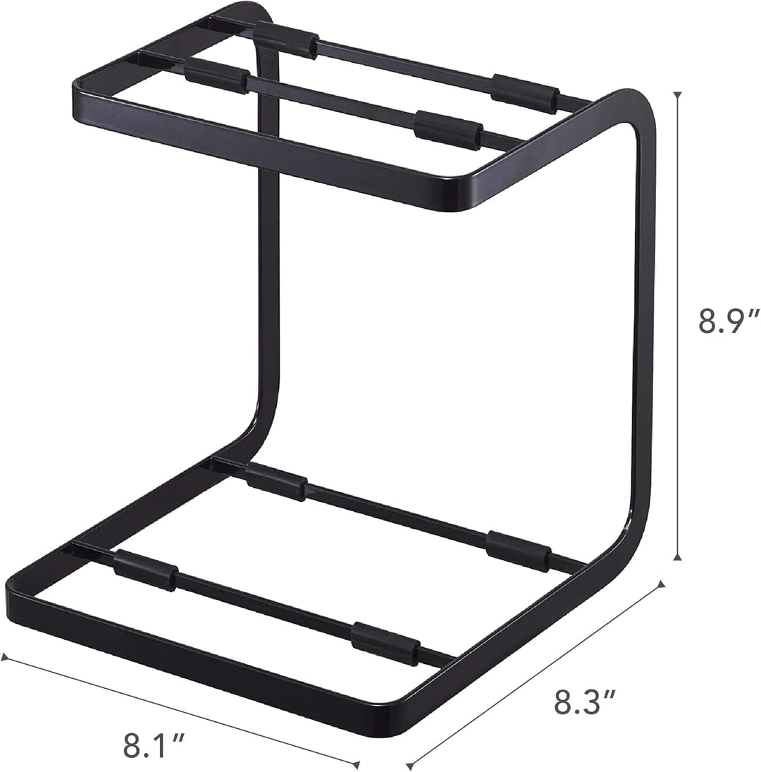 Pot stand - Tower - black Schwarz, Schwarz