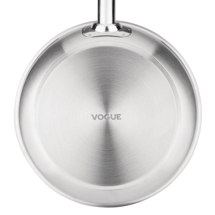 Vogue m925 Bratpfanne aus Edelstahl 240mm/9.5"(dia)., 240mm/9.5"(dia).
