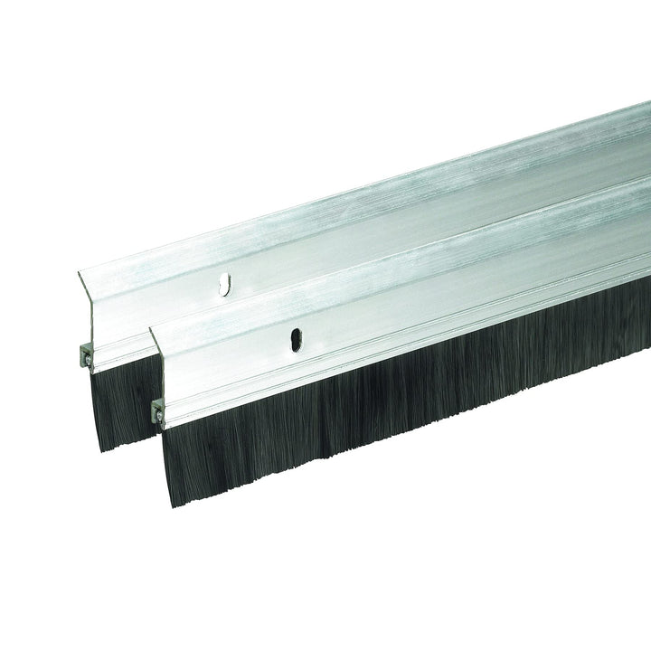 Frost King SB36 Extra Bürsten-Türfeger, 5,1 x 91,4 cm lang, Silber-Aluminium, 2 Stück