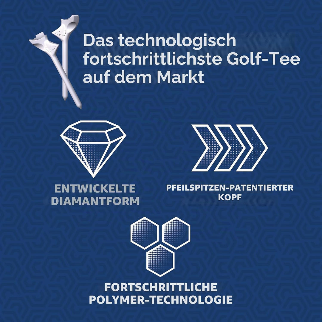 Flightpath Performance Golf-Tees 2.75 Zoll, 2.75 Zoll