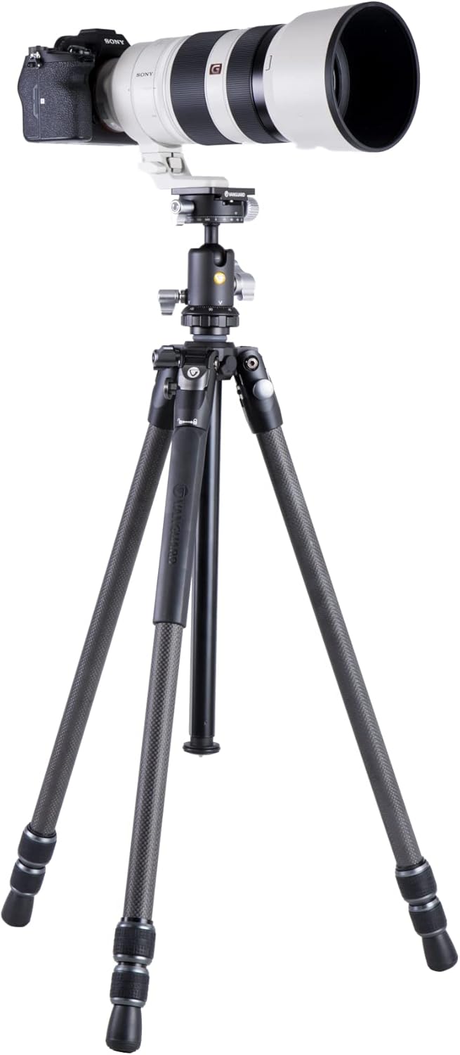 Vanguard Veo 3 263CB - Stativ mit Kugelkopf Carbon 26mm Kugel, Carbon 26mm Kugel