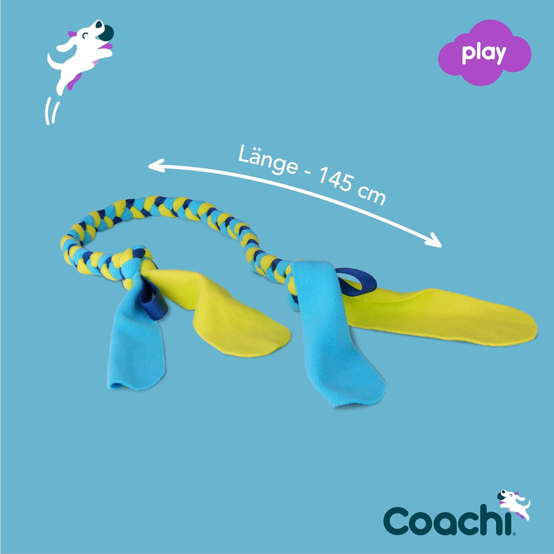 Coachi Tuggi Tug für Hunde, perfekt für Zerrspiele, robust & angenehm, lustiges Belohnungstraining,