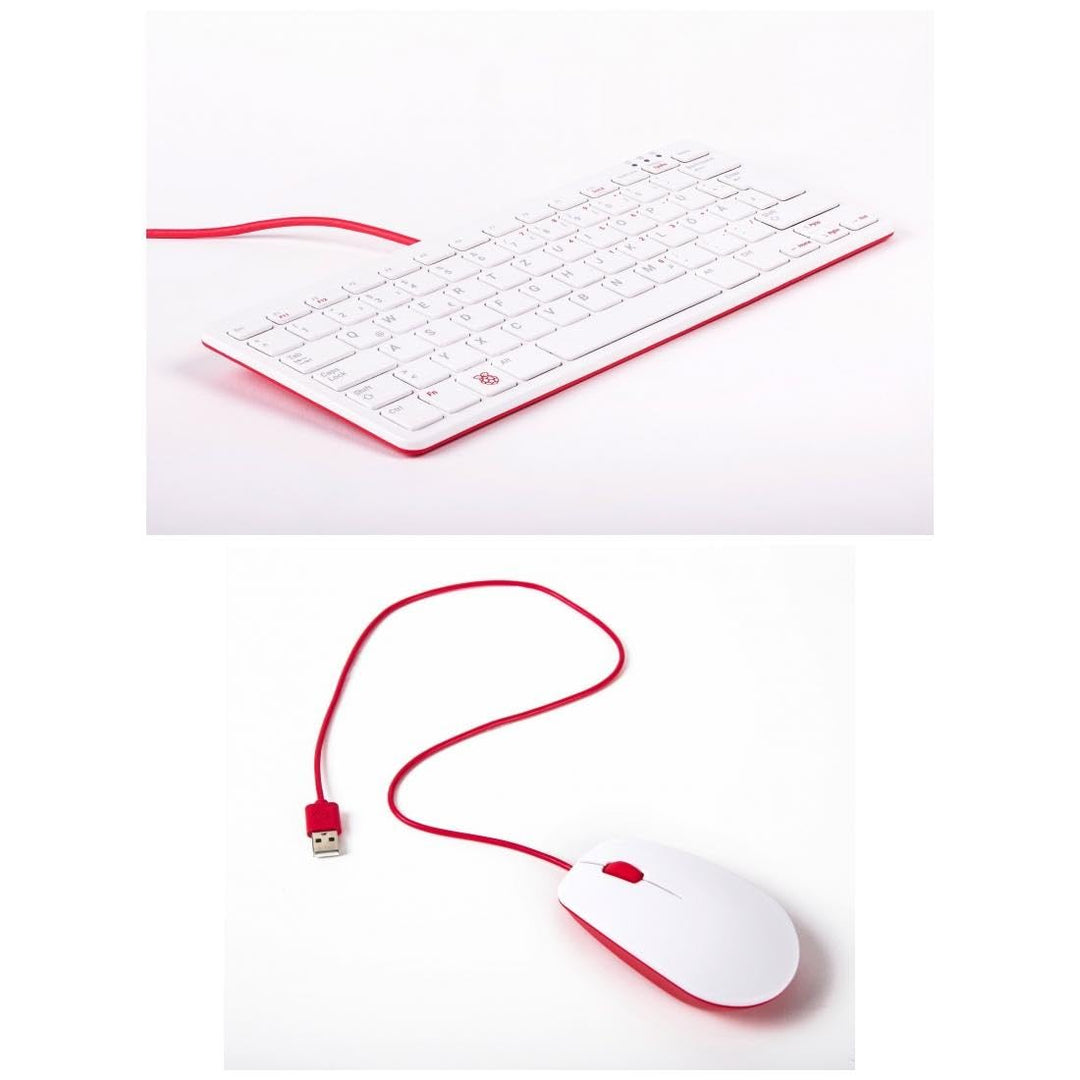 Set aus Raspberry Pi Tastatur und Maus