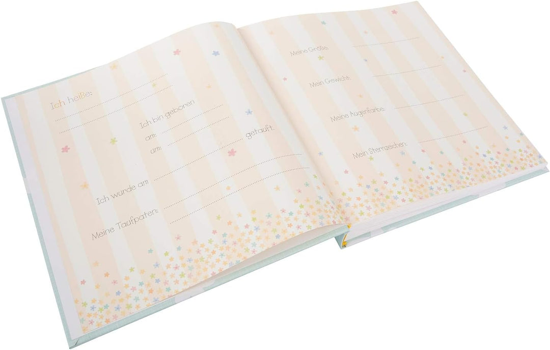 goldbuch Babyalbum Sweet and Fresh Boy im Turnowsky Design, Kunstdruck Fotoalbum mit 60 weisse, Perg