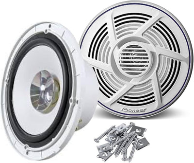 Pioneer TS-MR 1640 16 cm 2-Weg-Koaxial Lautsprecher salzwasserfest 160 W weiss