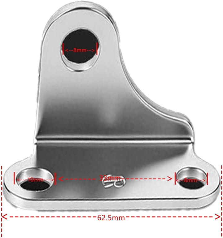 OTUAYAUTO 2 Stück Gasdruckfeder 300mm 110mm 100N, Universal Gasdruckdämpfer mit Kompressionsfeder Be