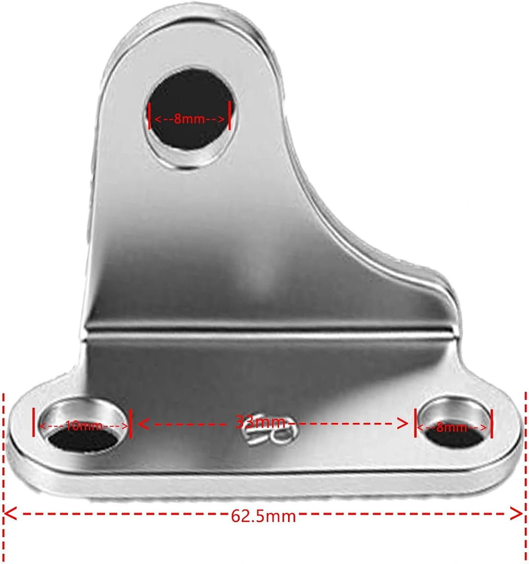 OTUAYAUTO 2 Stück Gasdruckfeder 300mm 110mm 200N, Universal Gasdruckdämpfer mit Kompressionsfeder Be