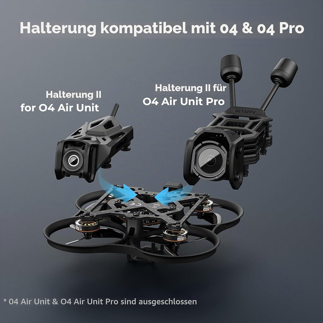 BETAFPV Pavo Pico II Brushless Whoop Frame with HD VTX Bracket | 4-Screw Easy Assembly, Vibration-Da