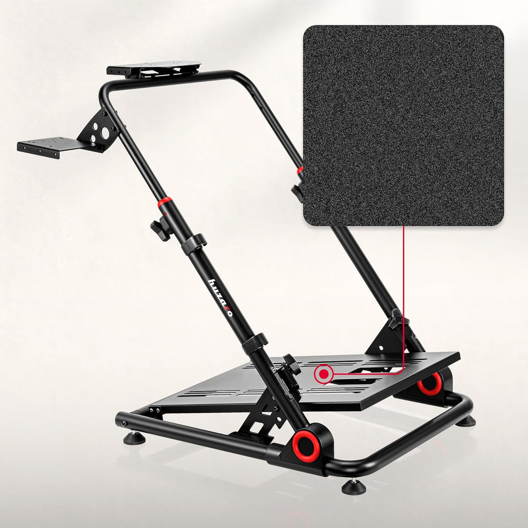 Huzaro Speed 3.0 | Racing Lenkradständer Gaming Lenkrad Fahrsimulator Rennsport Compatible Wheel Ste