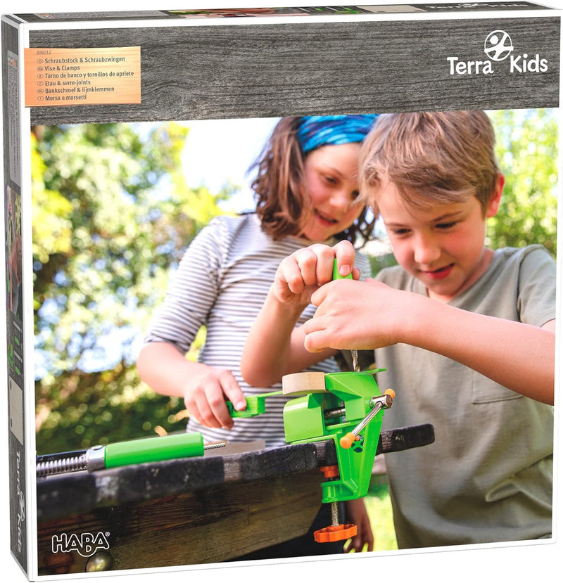 HABA Terra Kids Schraubstock & Schraubzwingen