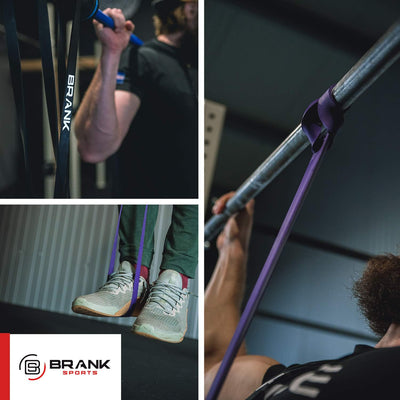 BRANK SPORTS Elastisches Band für Sport, Krafttraining und Fitness | Widerstandsband, ideal für Mobi