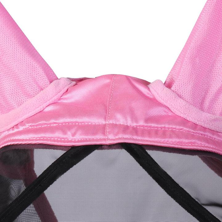 Harrison Howard CareMaster Pro Luminous Pferde Fliegenmaske Standard mit Ohren UV-Schutz für Pferde-