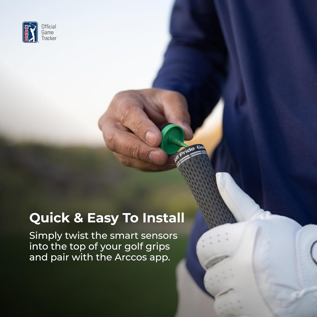 Arccos Smart Sensors: automatisches Golfspiel-Tracking-System, A.I. Powered Caddie, A.I. GPS-Entfern