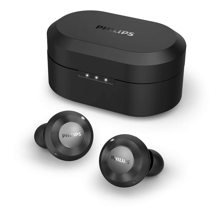 Philips T8505BK/00 In Ear Kopfhörer Bluetooth Kabellos (Hybrid Active Noise Canceling, Awareness-Mod