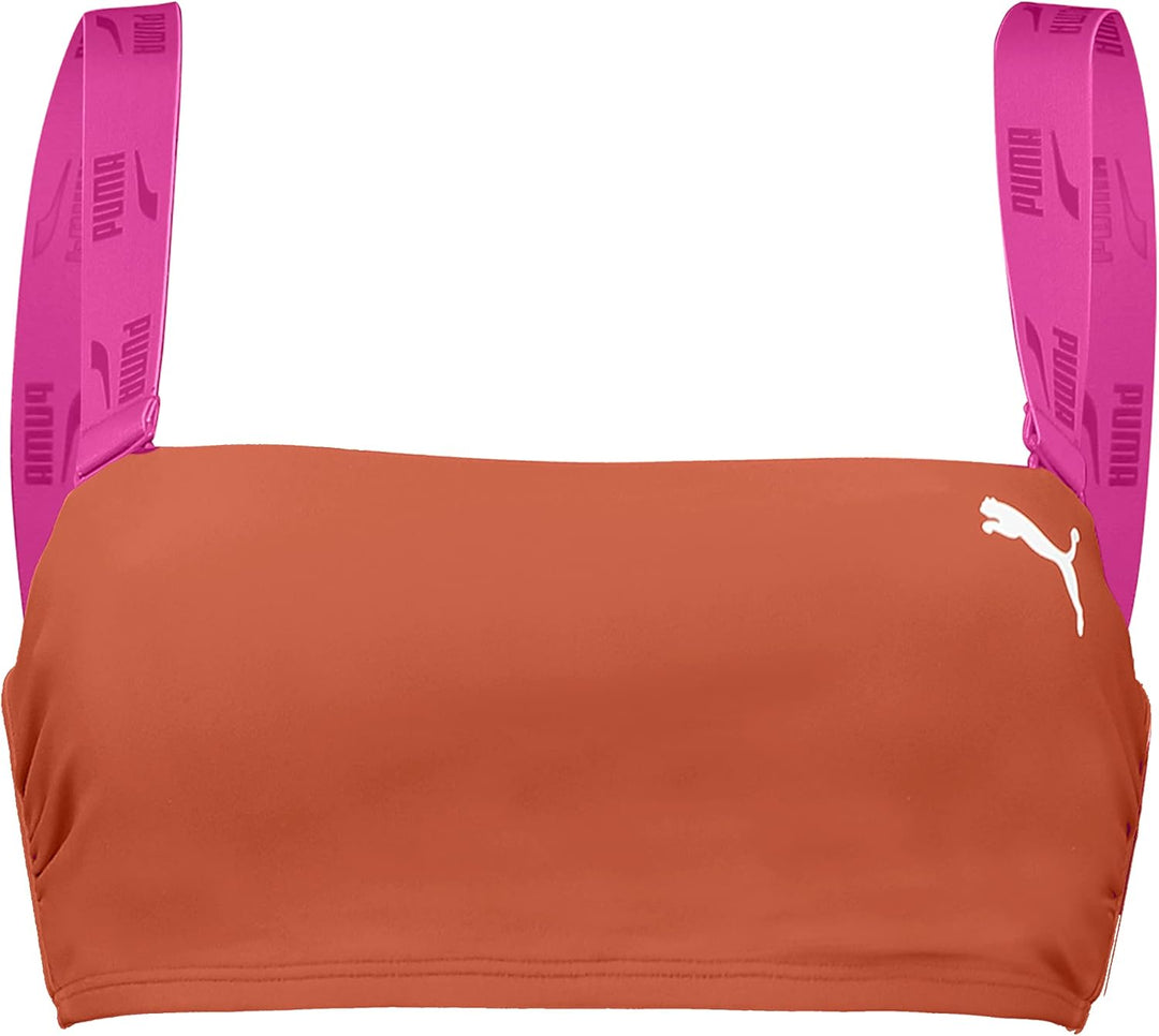 PUMA Damen Bandeau T XL Pink / Chili, XL Pink / Chili