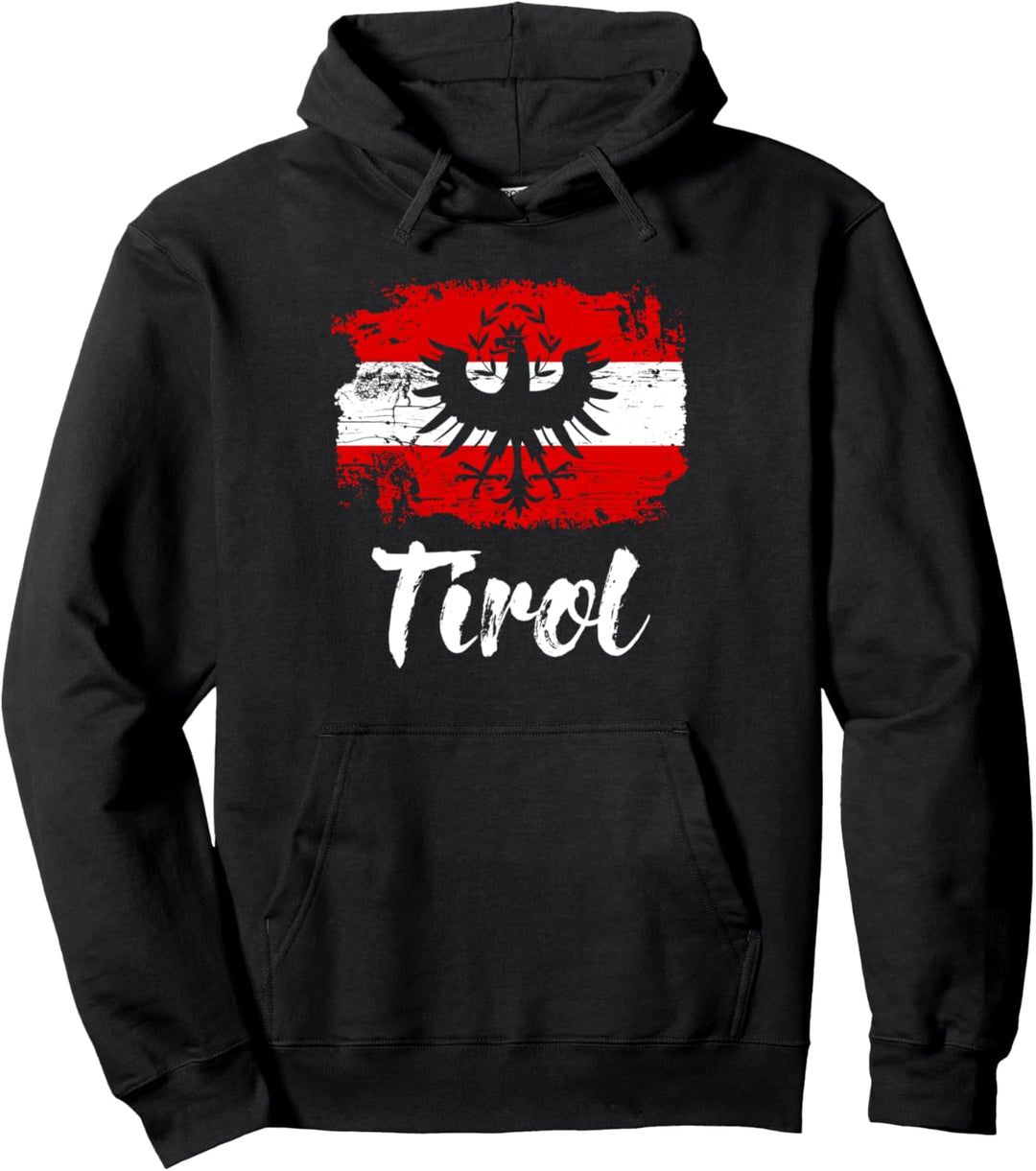Tiroler Adler Österreich Flagge Pullover Hoodie