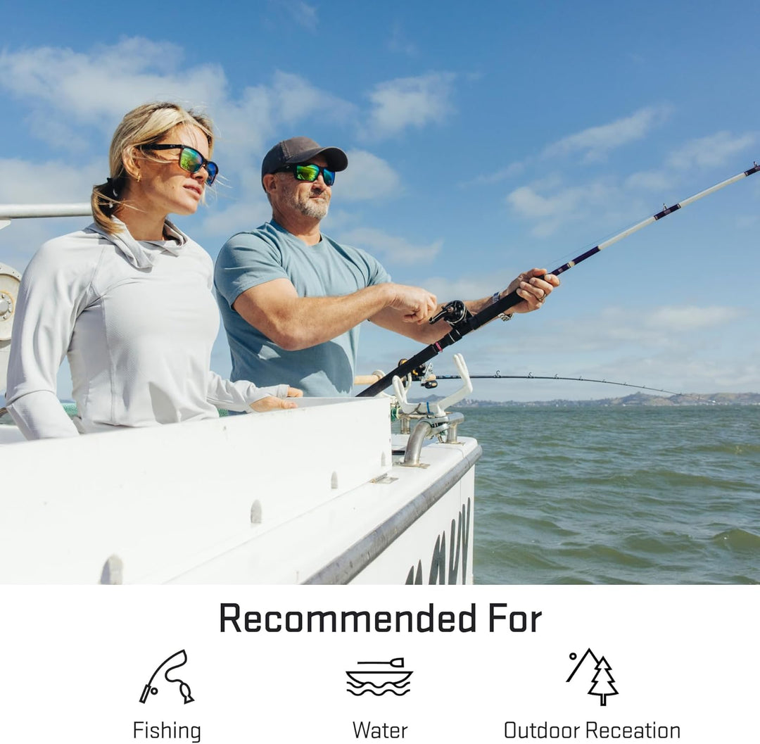REVANT Ersatzgläser für Costa Corbina - Kompatibel mit für Costa Corbina Smaragdgrün Mirrorshield -