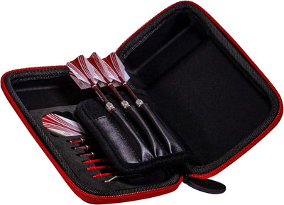 Casemaster Sport Dart Case, Platz für EIN Set Dartpfeile und verfügt über integrierte Aufbewahrung f