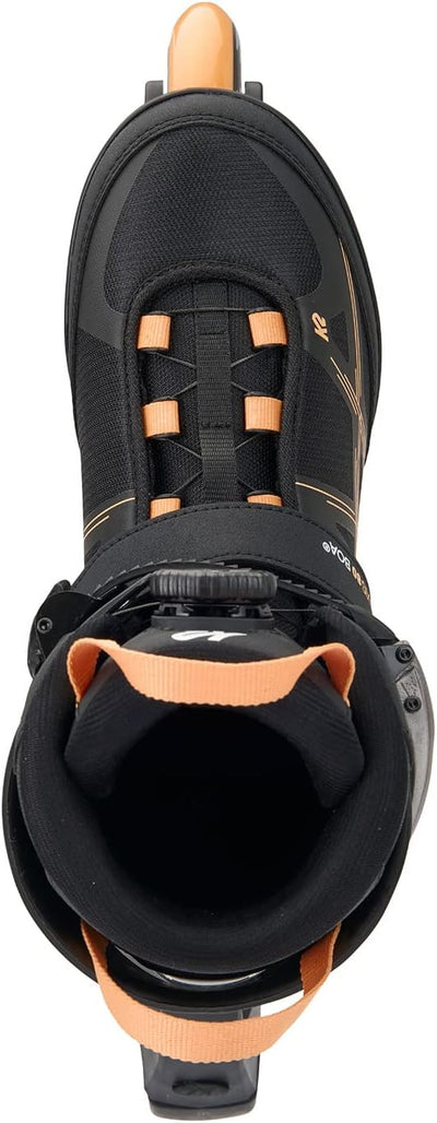 K2 Damen Alexis 80 Boa Inline Skates EU: 41.5 (UK: 7.5 / US: 10) black - peach, EU: 41.5 (UK: 7.5 /