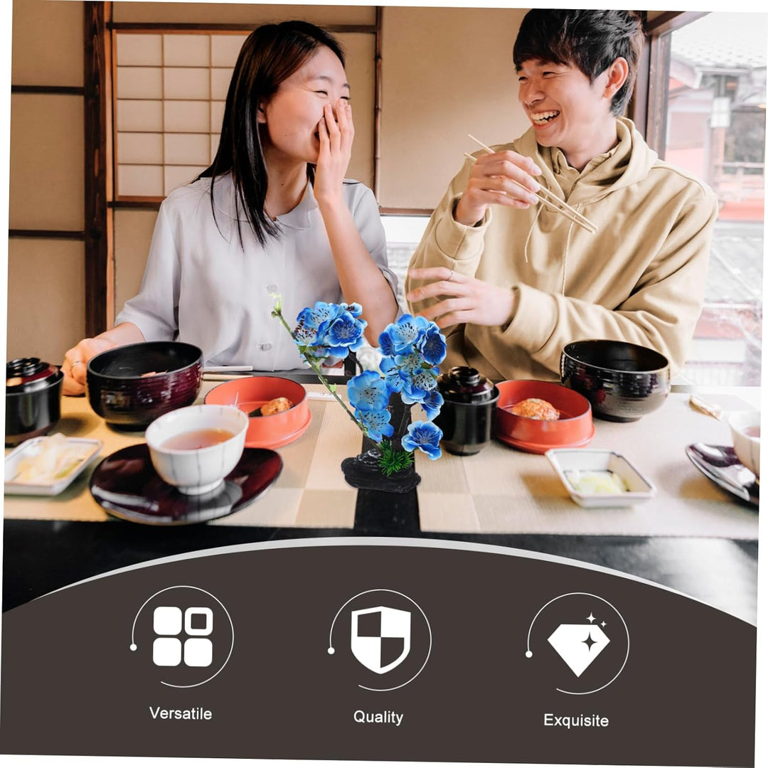 Cabilock Sushi Teller Blumen Dekoration Künstliche Sashimi Ornamente Für Elegante Anrichtung Von Sus