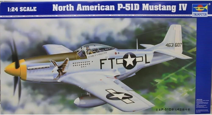 Trumpeter 02401 Modellbausatz North American P-51 D Mustang IV
