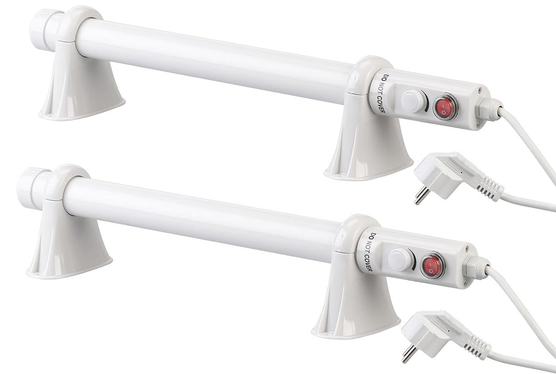 Royal Gardineer Heizung: 2er-Set elektrische Stabheizungen für Gewächshäuser, 55 W, 51 cm, IP44 (Pfl