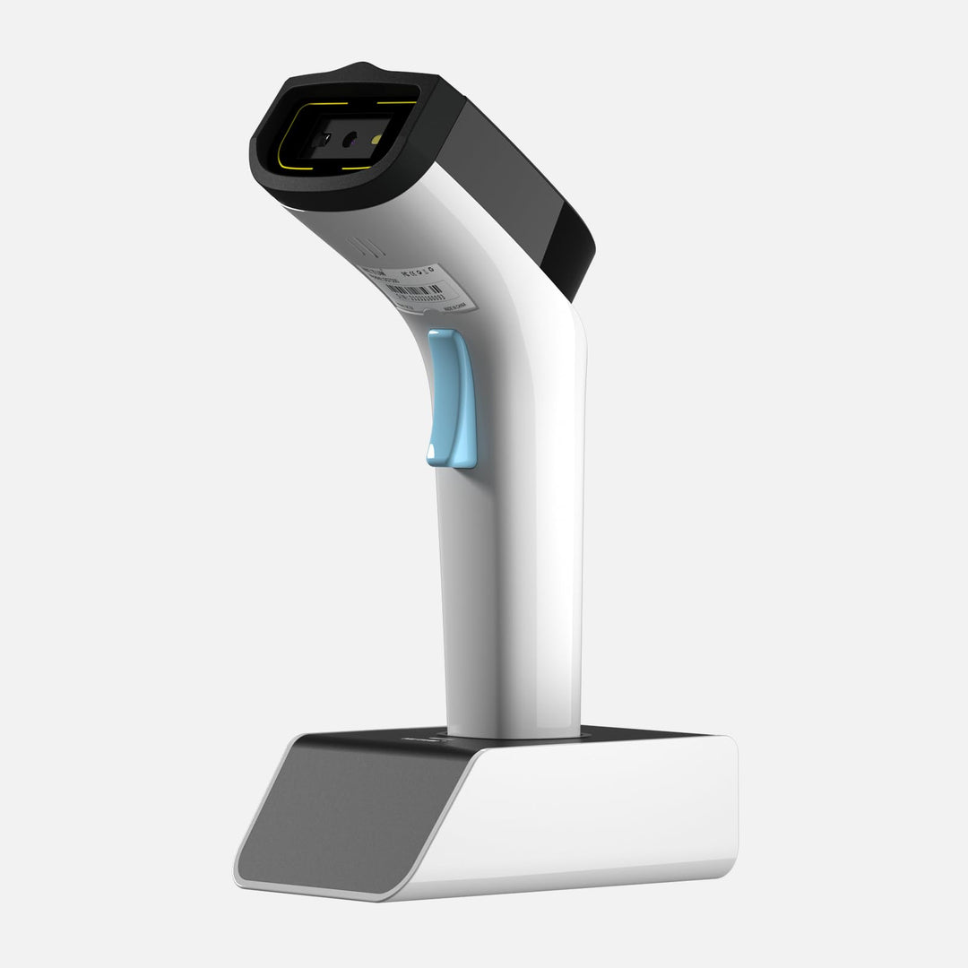 NETUM Wireless Hybrid RFID 2D-Barcode-Scanner, UHF-RFID-Tags-Leser und 1D/2D-QR-Barcode-Scan, Verbin