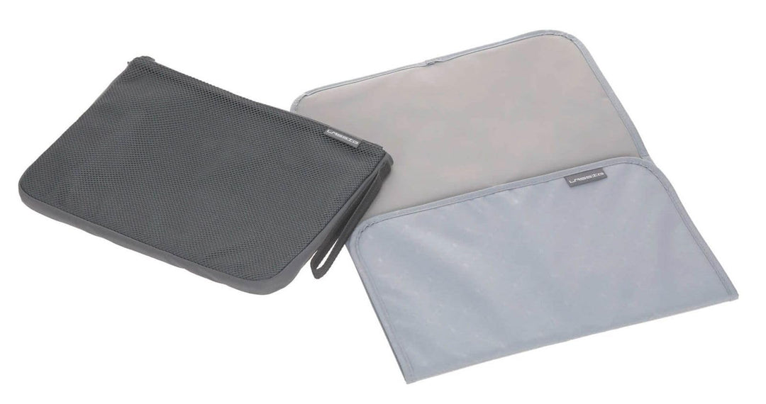 LÄSSIG Baby Windeltasche mit Wickelunterlage für unterwegs/Casual Changing Organizer anthracite, Ant