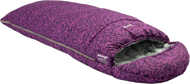 Vango Stellar Junior-Schlafsack mit geformter Kapuze, isoliert, weiches, glattes Polair-Futter und S