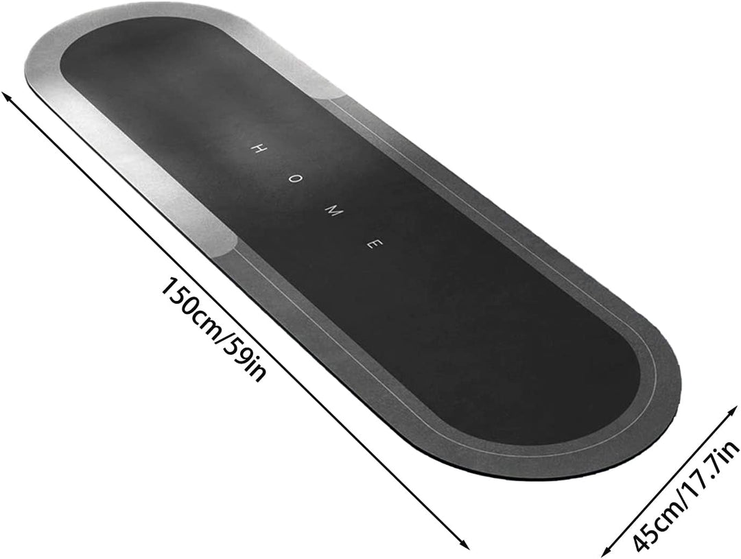 YeahBoom Super Absorbierende Bodenmatte,Schmutzabweisend Bodenmatte Für Bad,Memory-Schaum-Badematten