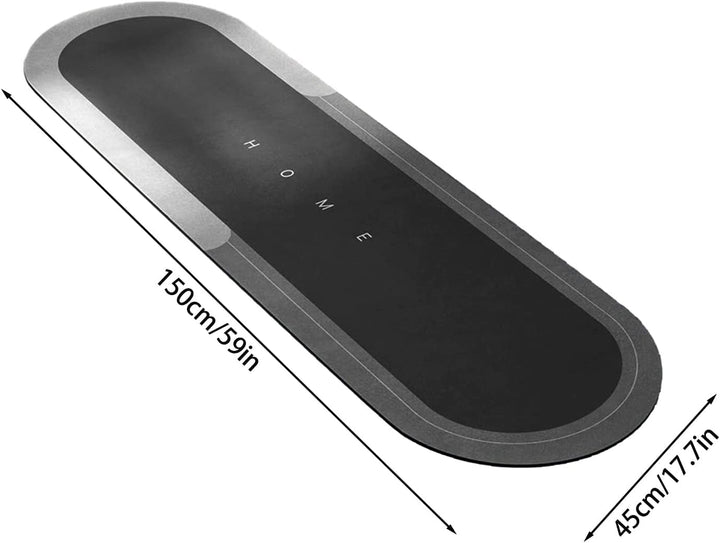 YeahBoom Super Absorbierende Bodenmatte,Schmutzabweisend Bodenmatte Für Bad,Memory-Schaum-Badematten