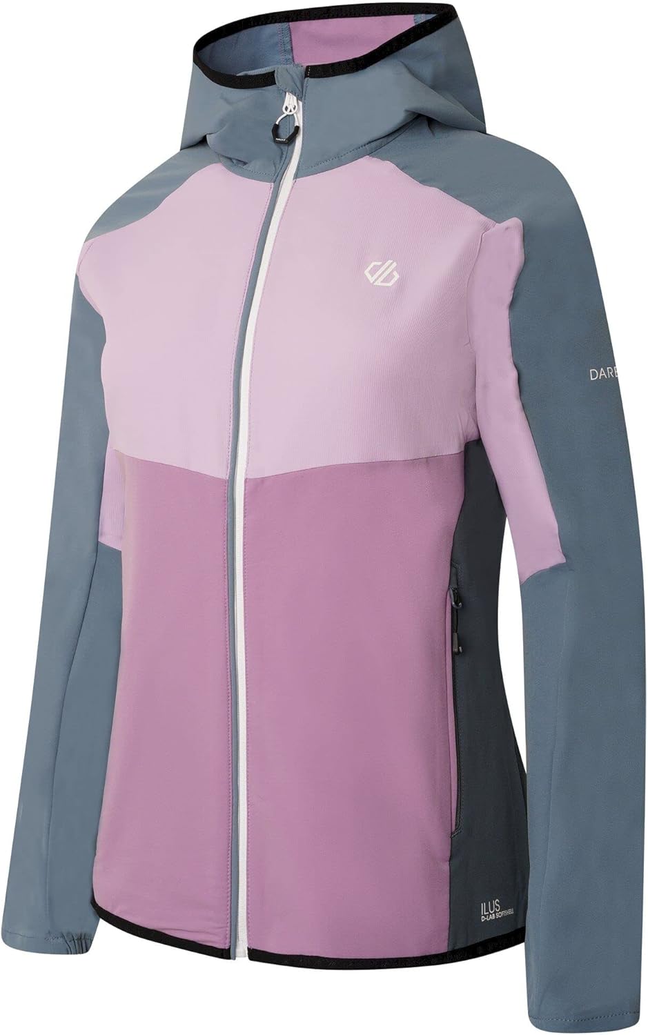 Dare2b Damen Duplicity Ii Jacke 38 Bluestone / Orion Grey, 38 Bluestone / Orion Grey