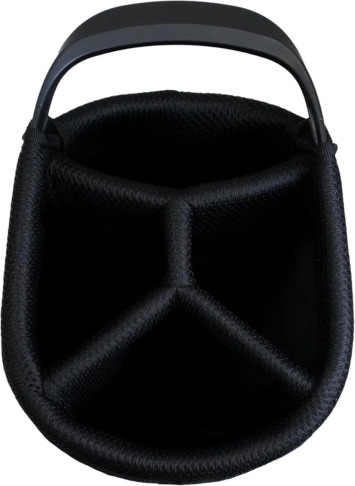 Izzo Ultra Lite Standtasche Schwarz, Schwarz