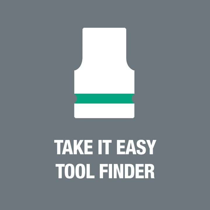 Wera 05004202001 8767 C HF Bit-Sortiment, 1 Zyklop Bitnuss-Satz TORX, mit Haltefunktion, 60 mm, 9 St