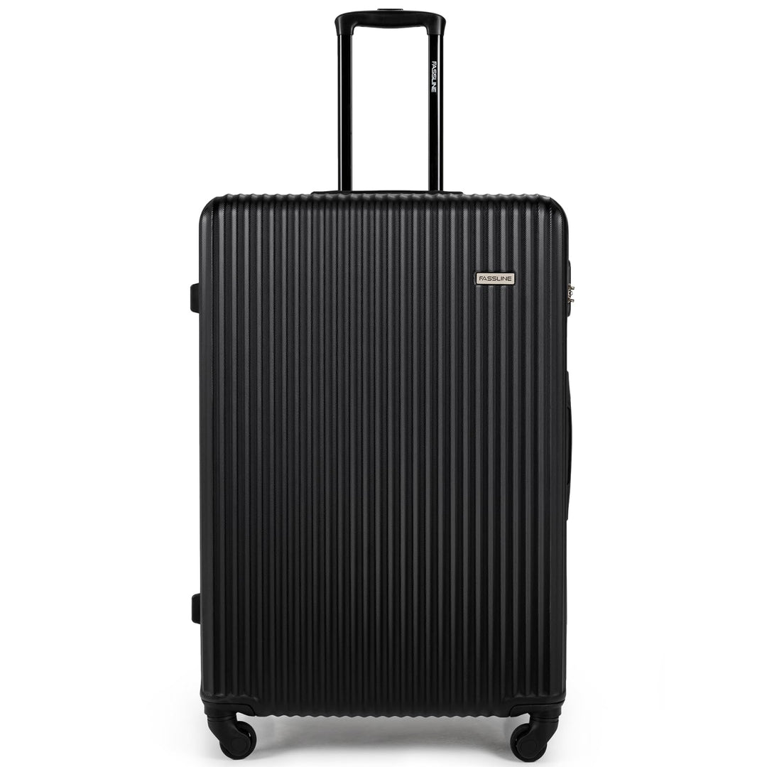 Reisekoffer Gross 76x51x29 cm 96l, aufgegebenes Gepäck, Hartschale aus ABS, Vier 360°-Spinner-Rollen